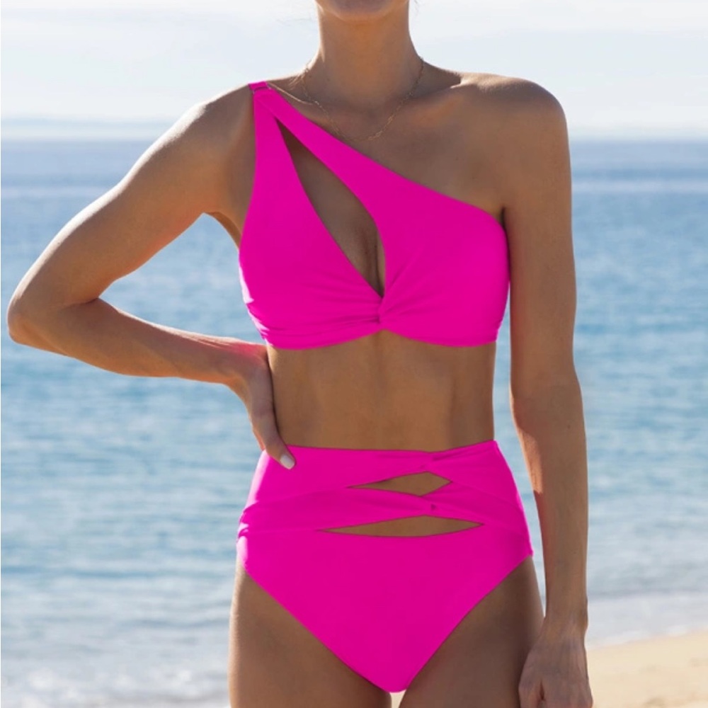 Popvil hot pink bikini
